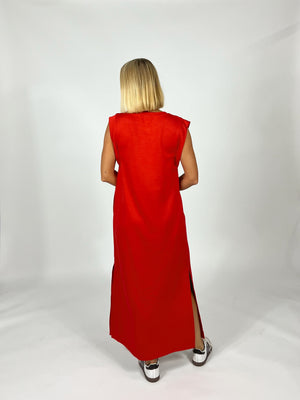 Split Second Jersey Knit Dress