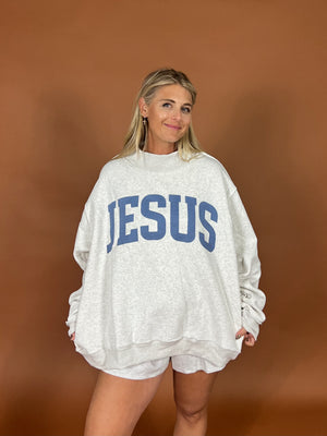 Jesus\God is Good Reversible Sweatshirt