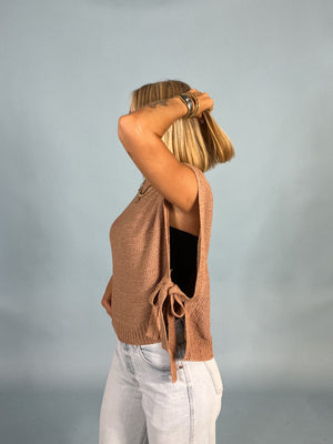 Maple Tie Sweater Tank