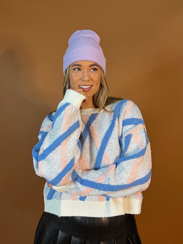 Cotton Candy Skies Sweater