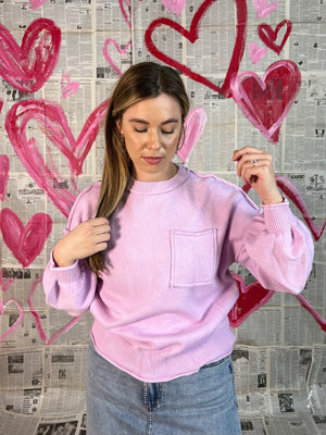 Big Love Pocket Sweater