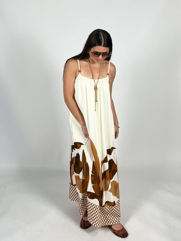 Passing Through Printed Maxi