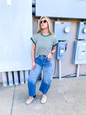 Must Mute Stripe Top