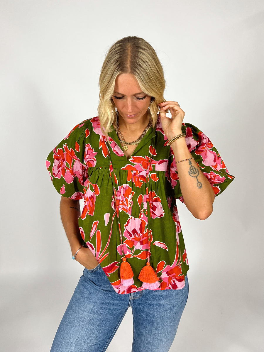 Joy Floral Blouse