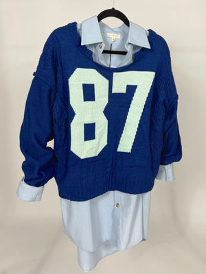 Campus 87 Knit Sweater