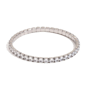 Tennis Stretch Bracelet: Medium