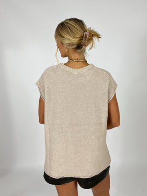 Mary Muscle Sweater Top