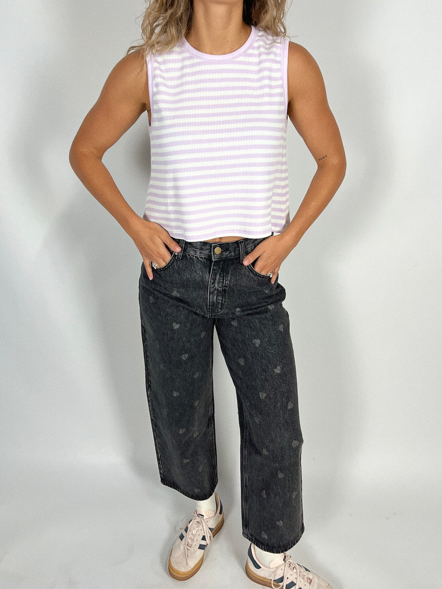 Just One More Stripe Tank