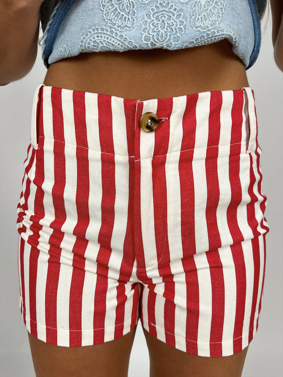 Summer Fling Stripe Shorts