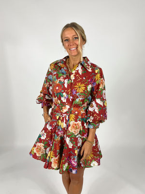Bloom Service Belted Dress