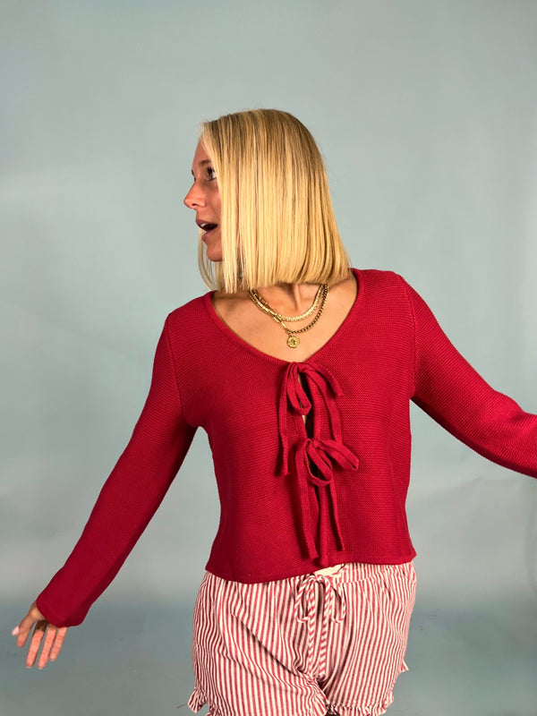 Double Take Knit Cardigan