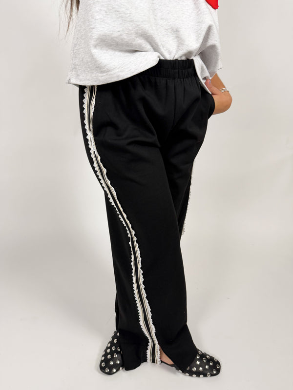 Bowie Lace Trim Pants
