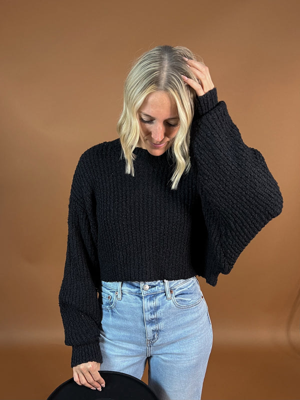 So Sweet Cropped Sweater