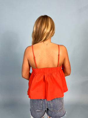 Dickson Pleated Tank Top