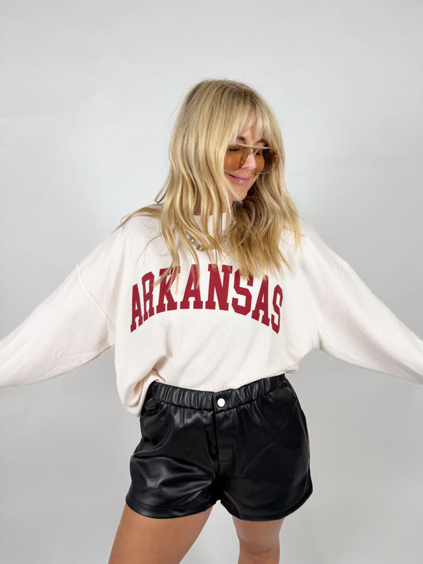 Arkansas Cloudy Knit Top