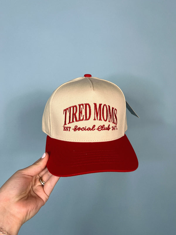 Tired Mom Social Club Hat