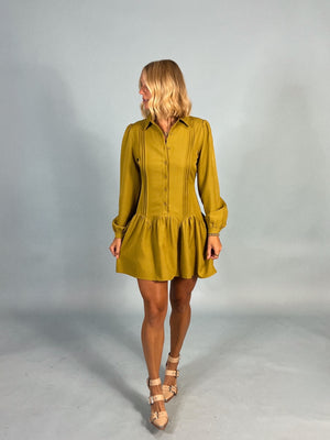 Office Hours Baby Doll Dress