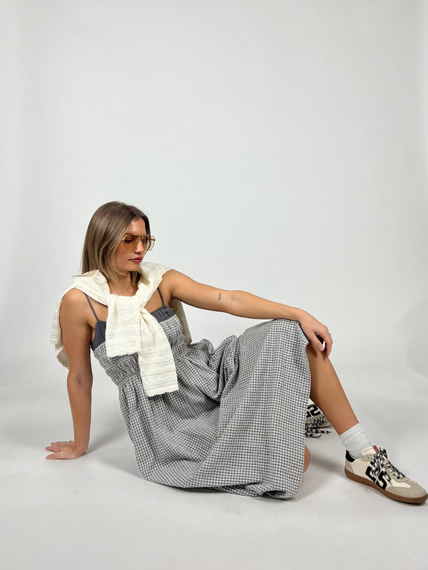June Gingham Dress