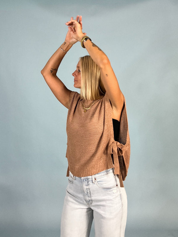 Maple Tie Sweater Tank