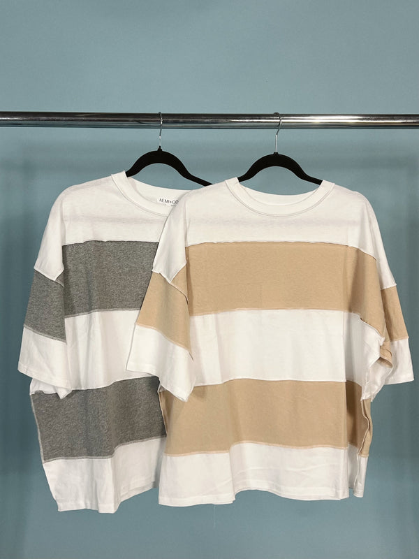 Polly Color Block Tee