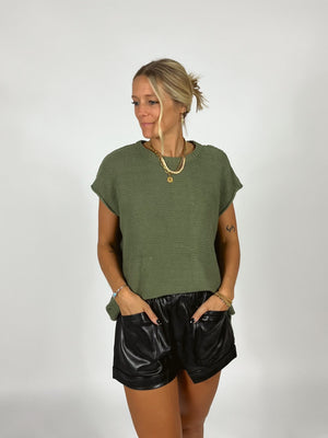 Mary Muscle Sweater Top