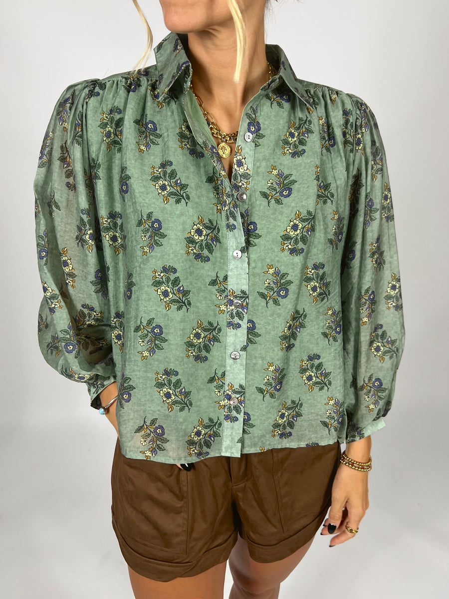 Whimsy Floral Blouse