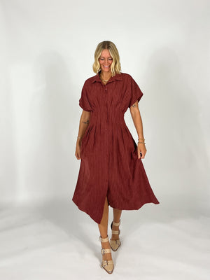 Claire Button Up Dress