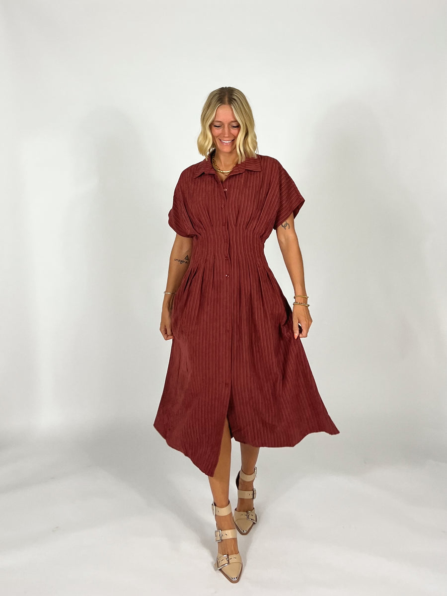 Claire Button Up Dress