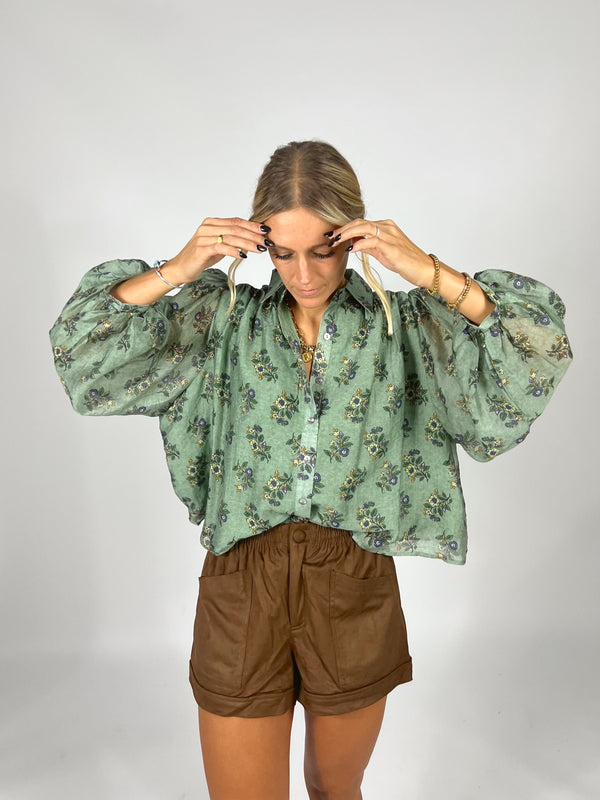 Whimsy Floral Blouse