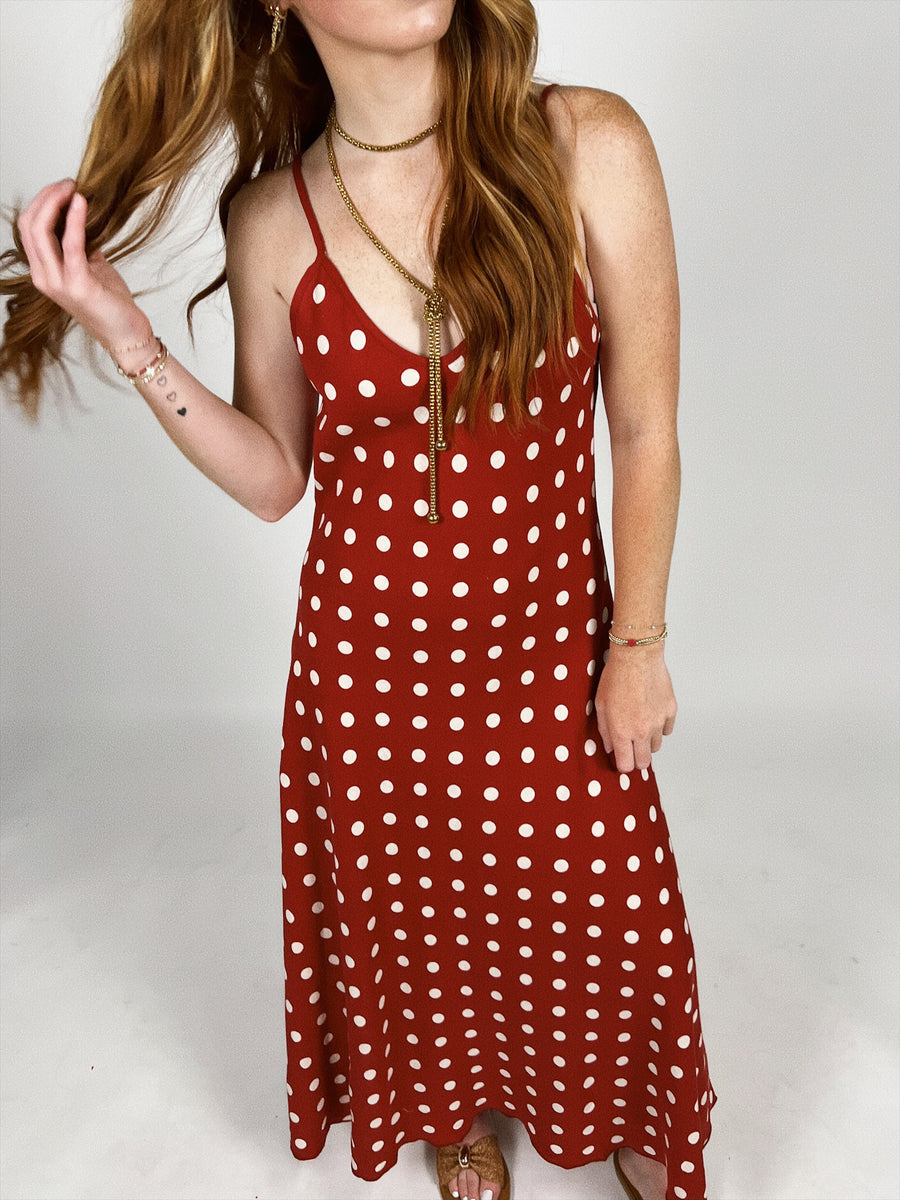 Doris Polka Dot Maxi