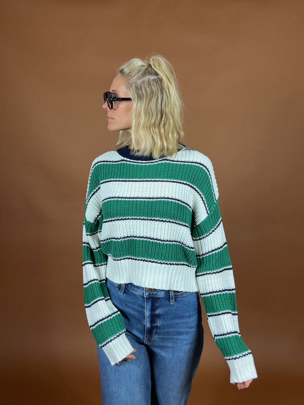 Honor Roll Stripe Sweater
