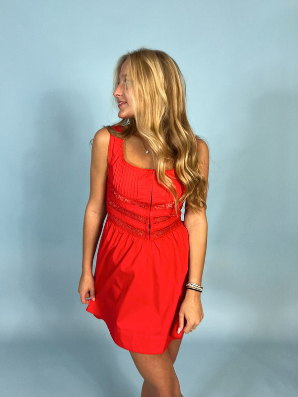 Last Dance Corset Mini Dress