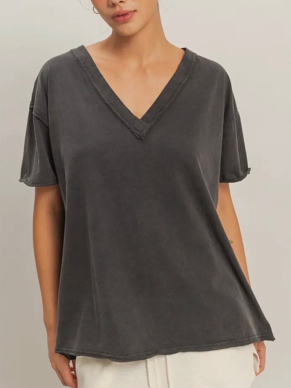 Simple V Tee