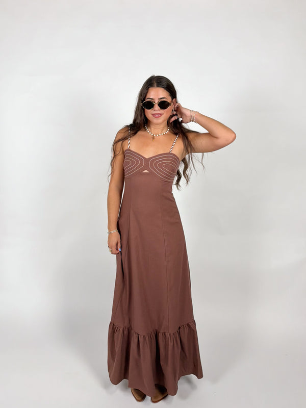 Jolene Braided Strap Maxi