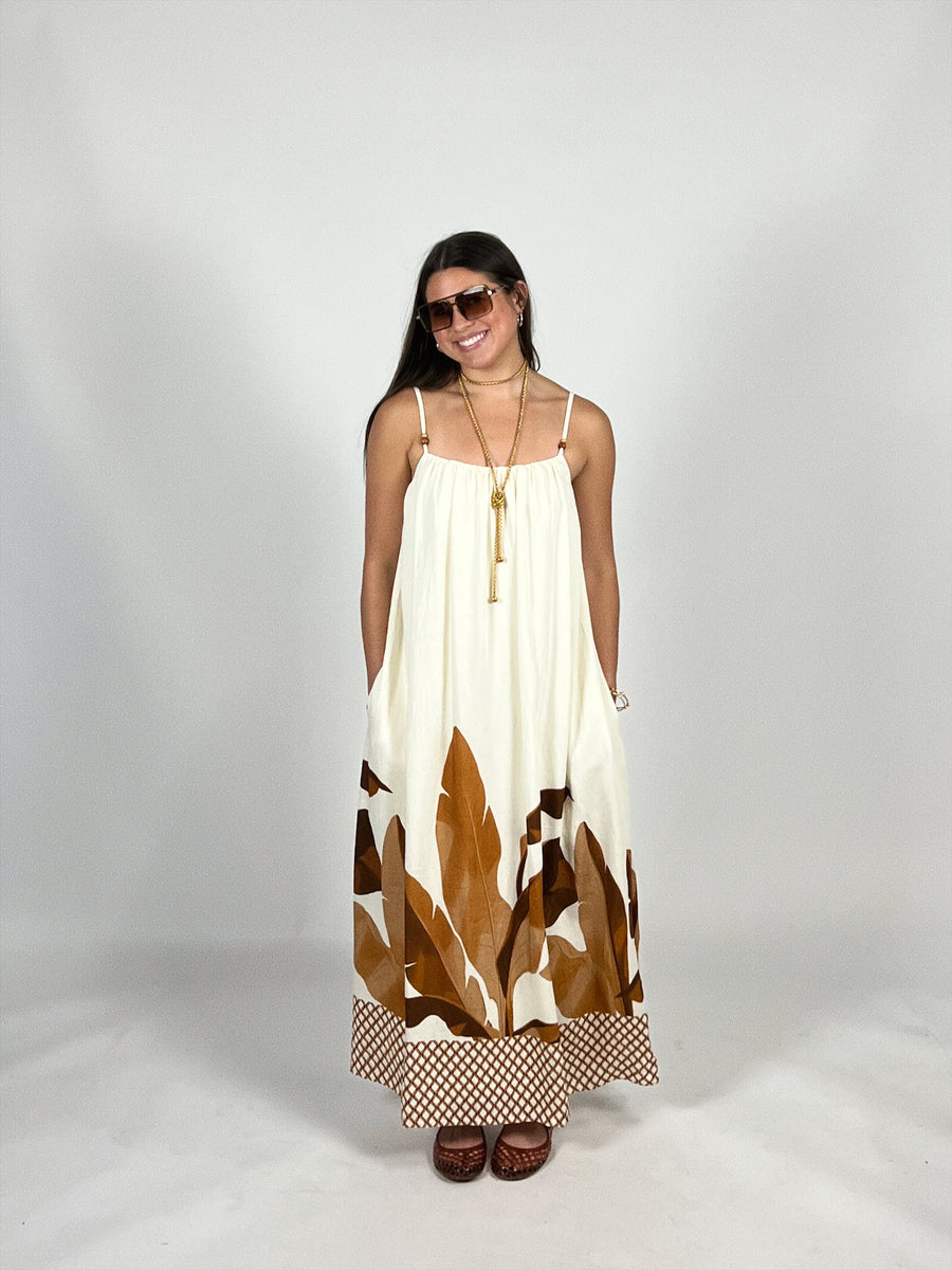 Passing Through Printed Maxi