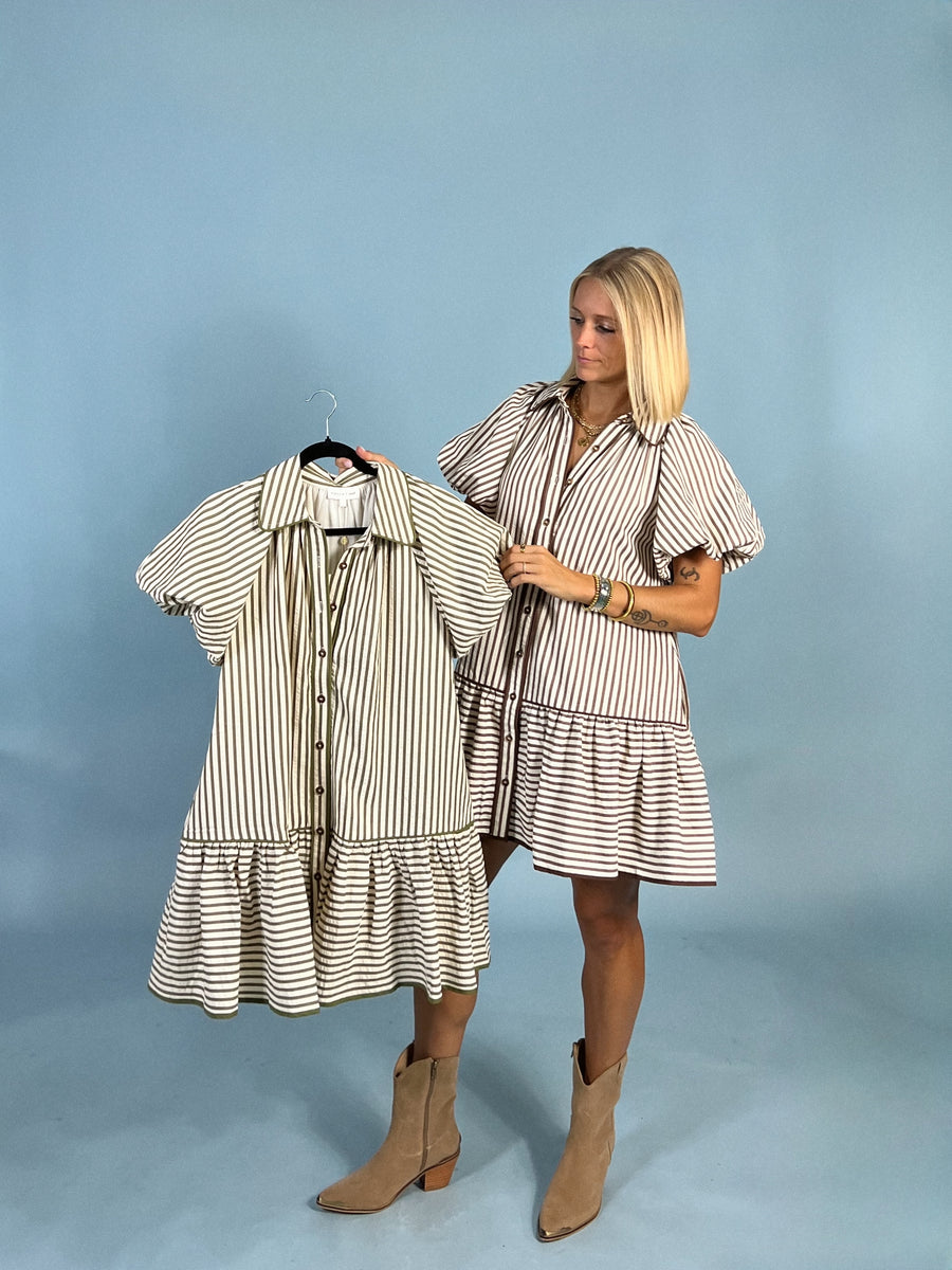 In Class Stripe Dress