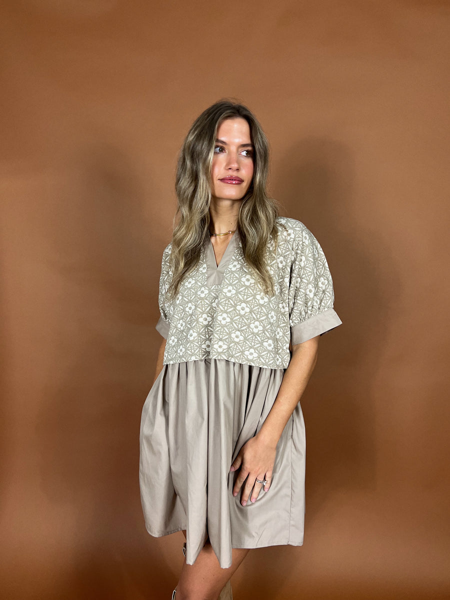 Soft Spoken Babydoll Dress