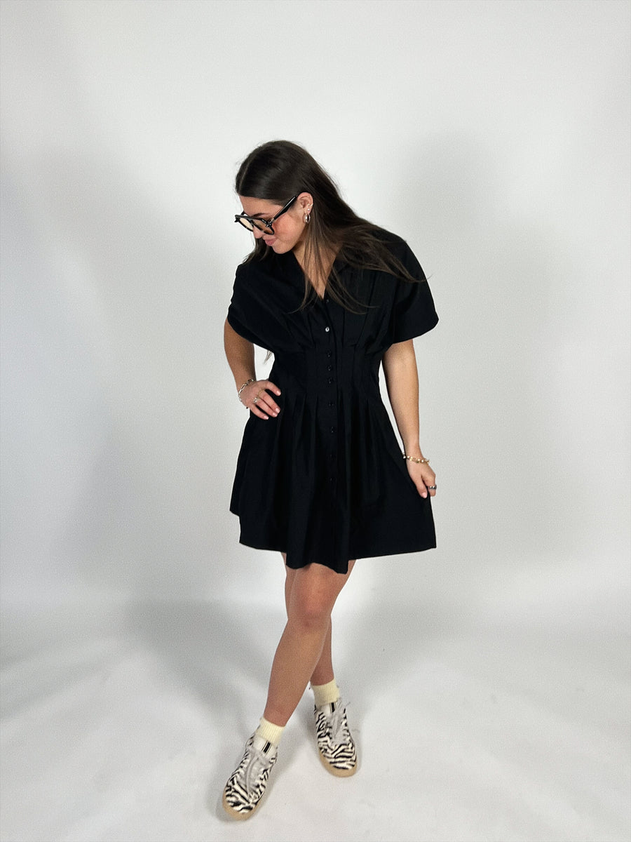 Probably On Pintuck Dress