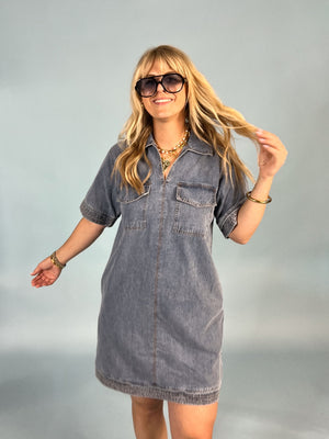 Monroe Denim Dress
