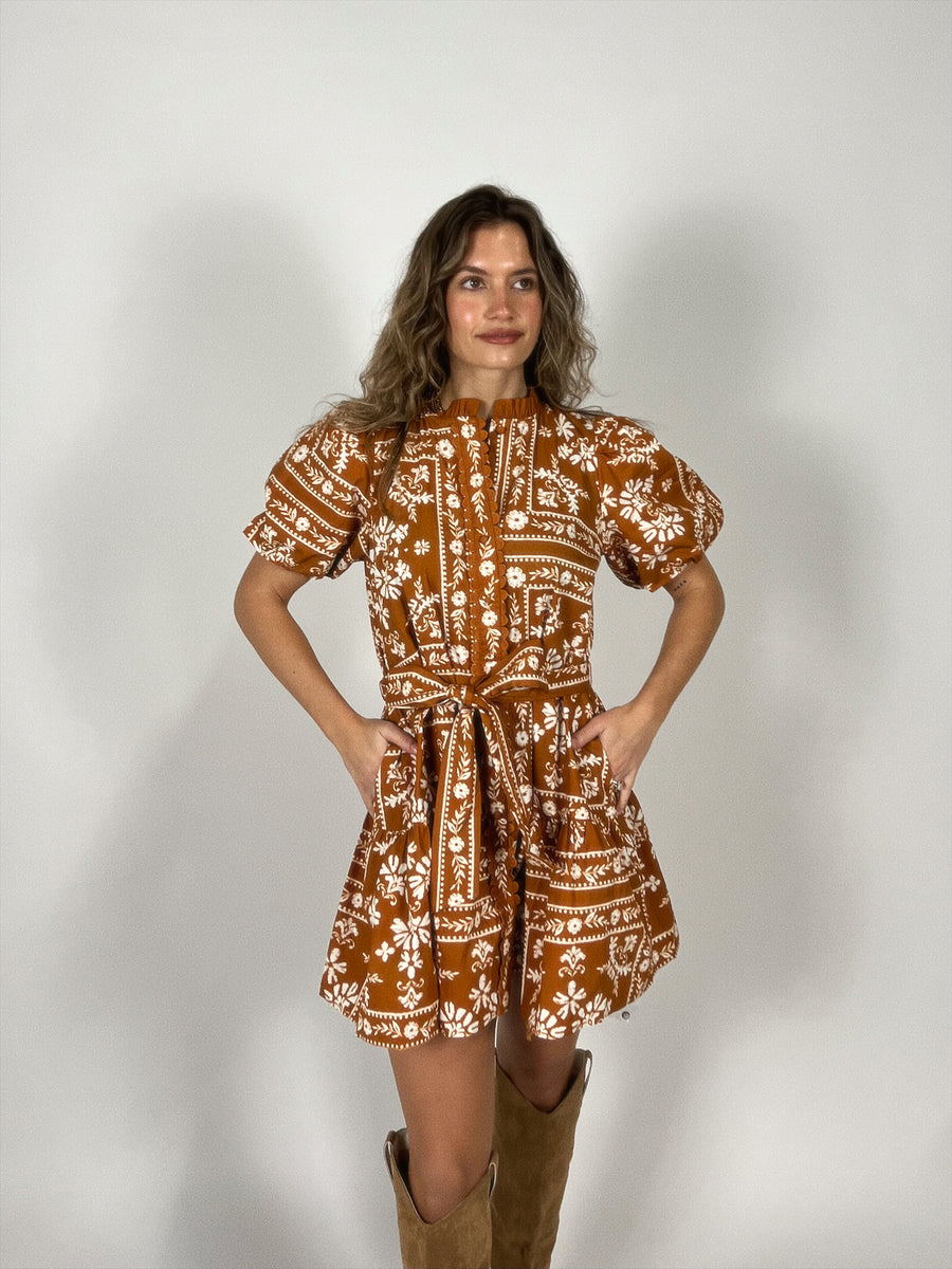 Bandana Girl Mini Dress