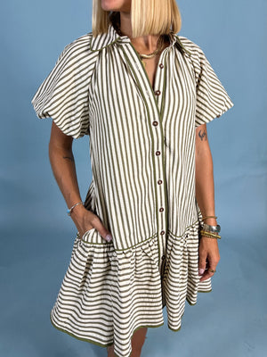 In Class Stripe Dress
