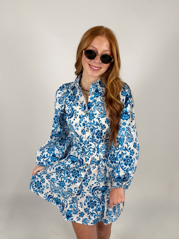 Jay Belted Mini Dress