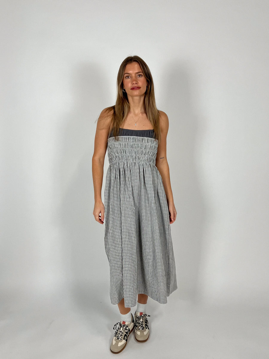 June Gingham Dress