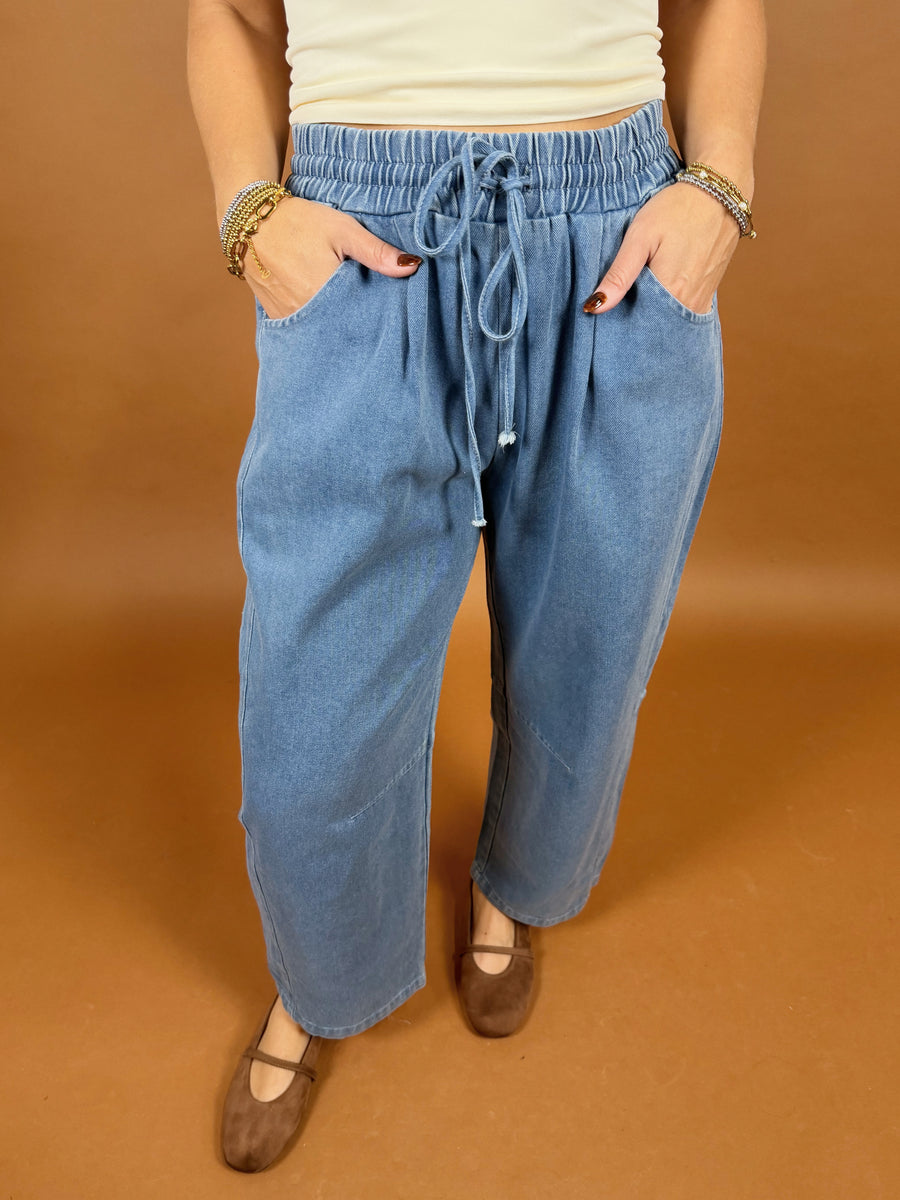 On The Loose Barrel Pants