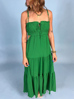 Island Babe Cut Out Maxi