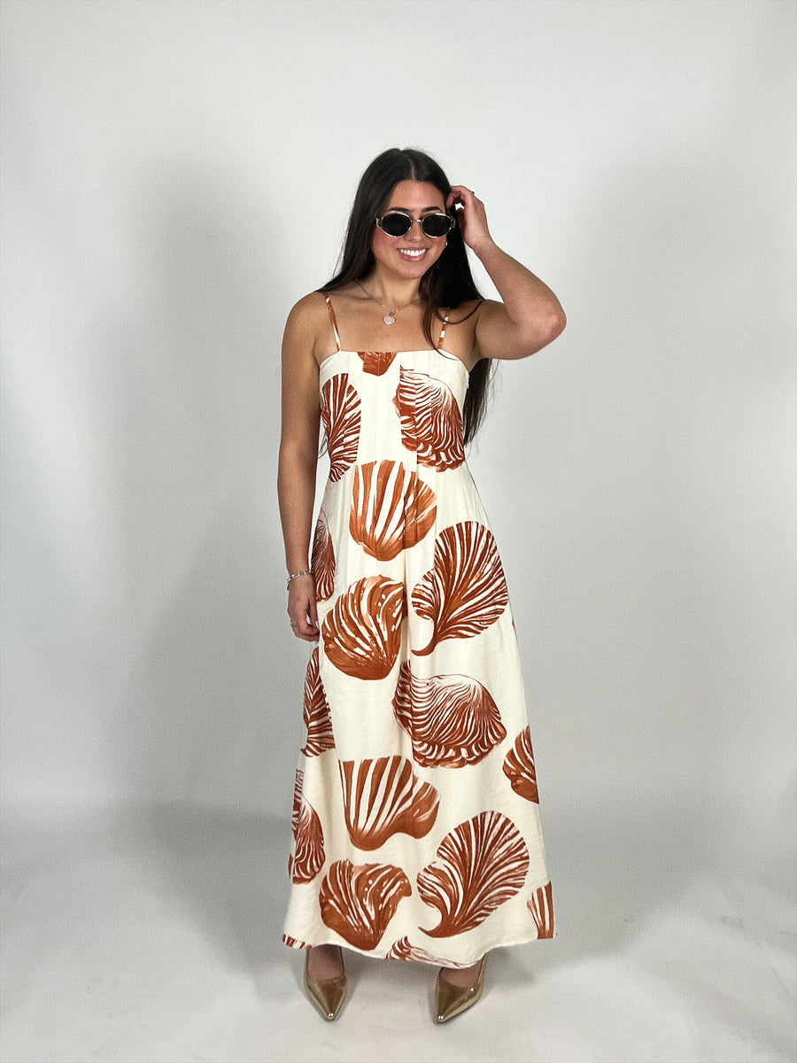 Shelly Tropical Maxi Dress