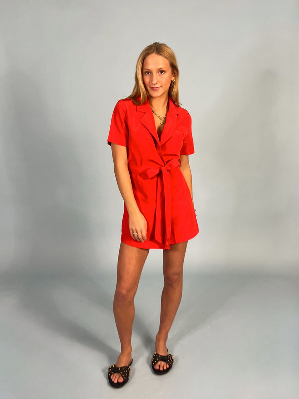 Good Mood Red Romper