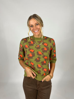 Wild Intentions Short Sleeve Sweater