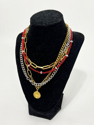 Razorback Beaded Necklaces