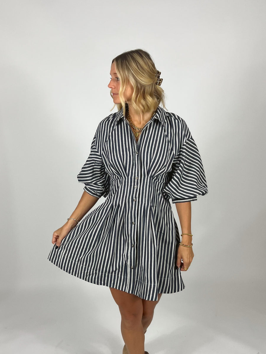 Stripe Scene Mini Dress